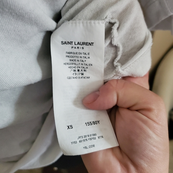 LAST CHANCE Saint Laurent Jardin Tee - Picture 7 of 7